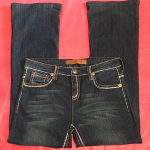 UKnighted Denim Flare Leg Jeans sz 14